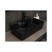 Раковина накладная Gid Geomtrico 55x31x14см, Bm9092 53353, черный матовый