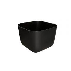 Раковина накладная Gid Creativo 36x36x25.5см, N9301bg 53356, черный графит
