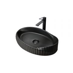 Раковина накладная Gid Creativo 60x38.5x13.5см, Bm888 53358, черный матовый
