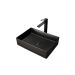 Раковина накладная Gid Geomtrico 45x32x11см, Bm1204 53360, черный матовый