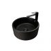 Раковина накладная Gid Esfera 41.5x41.5x16.5см, N9130bg 53382, черный графит
