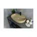 Раковина накладная Gid Lago 61x41x14см, Sr1346 53343, светло-коричневый матовый