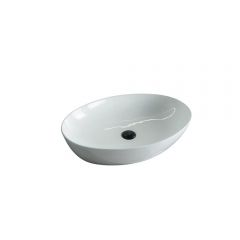 Раковина накладная Gid Lago 61x41x14.5см, N9433 51148, белый