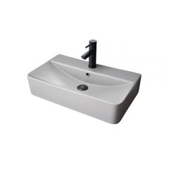 Раковина накладная Gid Geomtrico 61x35.5x14см, Gm1344 52236, серый матовый
