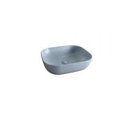 Раковина накладная Gid Geomtrico 50x40x14см, Gm1302 53336, сСерый матовый