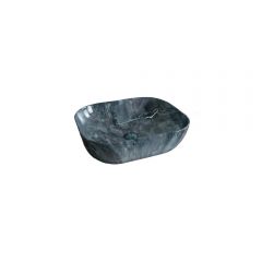 Раковина накладная Gid Geomtrico 50x40x14см, K397G124 54401, под камень глянцевый