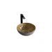 Раковина накладная Gid Esfera 32x32x14см, Mnc489 54437, под камень глянцевый