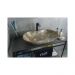 Раковина накладная Gid Lago 66.5x41x12см, Mnc503 54440, под камень глянцевый