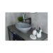 Раковина накладная Gid Lago 41x34x15см, Mnc331 54430, под камень глянцевый