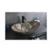 Раковина накладная Gid Lago 61x37x15см, Mnc811T 54477, под камень глянцевый