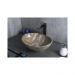 Раковина накладная Gid Lago 41x34x15см, Mnc138T 54472, под камень глянцевый