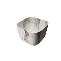 Раковина накладная Gid Creativo 36x36x25.5см, Mnc9301 54480, под камень матовый