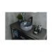 Раковина накладная Gid Esfera 32x32x15.5см, Mnc481 54433, под камень глянцевый