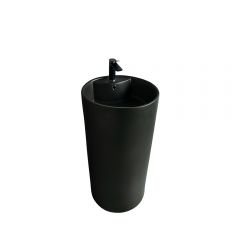 Раковина напольная Gid Autonomo45x45x85см, Nb135bg 81109, черный графит
