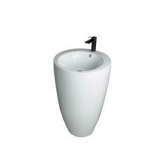Раковина накладная Gid Autonomo 49x49x82см, Nb133 81106, белый