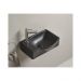 Раковина подвесная Gid Suspendido 40.5x28x14см, Bm9276R 62205R, черный матовый