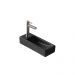 Раковина подвесная Gid Suspendido 38x14.5x8см, Bm9271R 62202R, черный матовый
