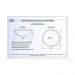 Раковина встаиваемая снизу Gid Integrado 43x43x18см, YJ848 71149, белый