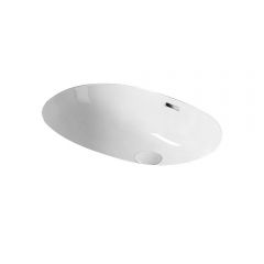 Раковина встаиваемая снизу Gid Integrado 55x39.5x19см, Yj8004 71163, белый