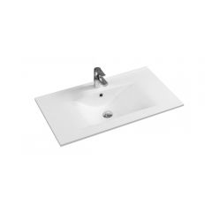 Раковина встраиваемая сверху Gid Integrado 81x46.5x17см, NYJ807-80 71116, белый
