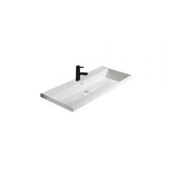 Раковина встраиваемая сверху Gid Integrado 101x46.5x15см, 5510s 71165, белый