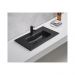 Раковина встраиваемая сверху Gid Integrado 81x46.5x17см, Bm9080s 7229, черный матовый