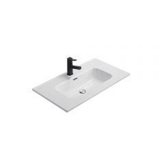 Раковина встраиваемая сверху Gid Integrado 81x46.5x17см, 9080s 71157, белый