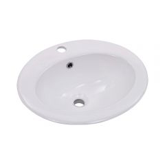 Раковина встраиваемая сверху Gid Integrado 56x49x19см, 941371107, белый