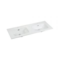Раковина встраиваемая сверху Gid Integrado 121.5x46.5x18см, 90120S 71161, белый