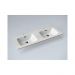Раковина встраиваемая сверху Gid Integrado 121.5x46.5x18см, 90120S 71161, белый