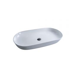 Раковина накладная Gid Lago 81x41x14см, N9348 51200, белый