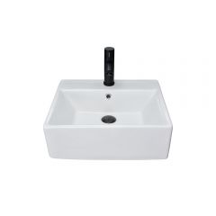 Раковина накладная Gid Geomtrico 45.5x40x15см, N9145 51214, белый