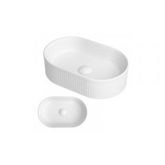Раковина накладная RoxenBath (РоксенБаз) Royal Oval M 570170-M 500х320х120 мм, 570170-M, белый