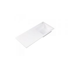 Раковина встраиваемая сверху RoxenBath (РоксенБаз) Faber 110R 1100х480х170 мм, 30010110R-W, белый