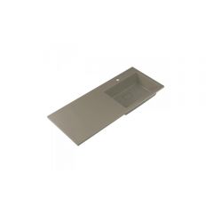 Раковина встраиваемая сверху RoxenBath (РоксенБаз) Faber 120R gray 1200х480х170 мм, 30010120R-DG, серый
