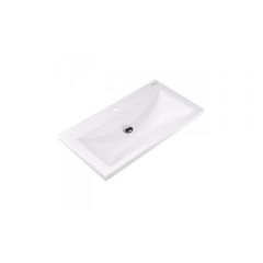 Раковина встраиваемая сверху RoxenBath (РоксенБаз) Iris 900х480х133 мм, 3001490, белый