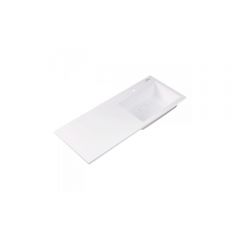 Раковина встраиваемая сверху RoxenBath (РоксенБаз) Faber 120R 1200х480х170 мм, 30010120R-W, белый