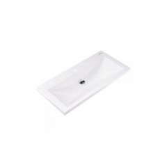 Раковина встраиваемая сверху RoxenBath (РоксенБаз) Iris 100 1000х480х133 мм, 30014100, белый