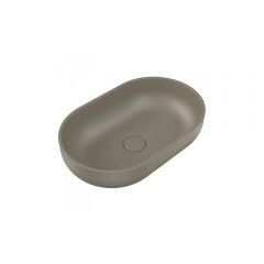Раковина накладная RoxenBath (РоксенБаз) Mary 500х350х158 мм, 300165-DG, серый