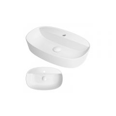 Раковина накладная RoxenBath (РоксенБаз) Rio Max 600х380х120 мм, 570230, белый