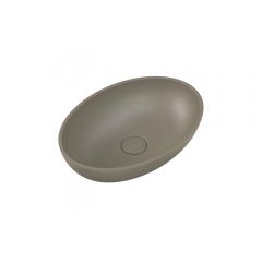 Раковина накладная RoxenBath (РоксенБаз) Nimfa 500х350х158 мм, 300160-DG, серый