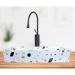 Раковина накладная Bronze de Luxe Terrazzo 605х350х110 мм (1061TR)