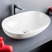 Раковина Artceram LA Ciotola 70х44 см, без отверстий, цвет: белый LCL002 01 00
