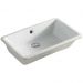 Раковина Artceram Washbasins GEA 53х34.5 см, без отверстий, цвет: белый GEL001 01 00