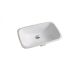Раковина Artceram Washbasins Nettuno 56х38 см, без отверстий, встраиваемая, цвет: белый NTL001 01 00