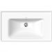 Раковина Duravit D-Neo 80х48 см, без отверстий, накладная, с переливом, цвет: белый 2367800060