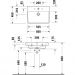 Раковина Duravit No.1 60х46 см, подвесная, 1 отверстие, цвет: белый глянцевый 23756000002