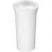Раковина Duravit White Tulip напольная 50х h90 см, без перелива, без отверстий, сифон, слив в стену, цвет: белый 2702500070