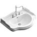 Раковина Kerasan Retro 55 см, 3 отверстия, цвет: белый 104501*3