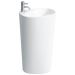 Раковина Laufen (Лауфен) Palomba 52.5х43.5х90 см, 1 отверстие, напольная, покрытие LLC, цвет: белый 8.1180.4.400.104.1